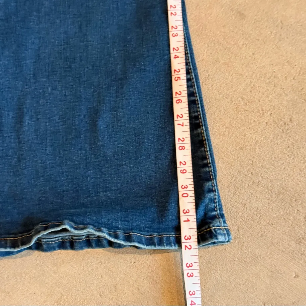 SHEIN Indigo Wide Leg Jeans - Image 4