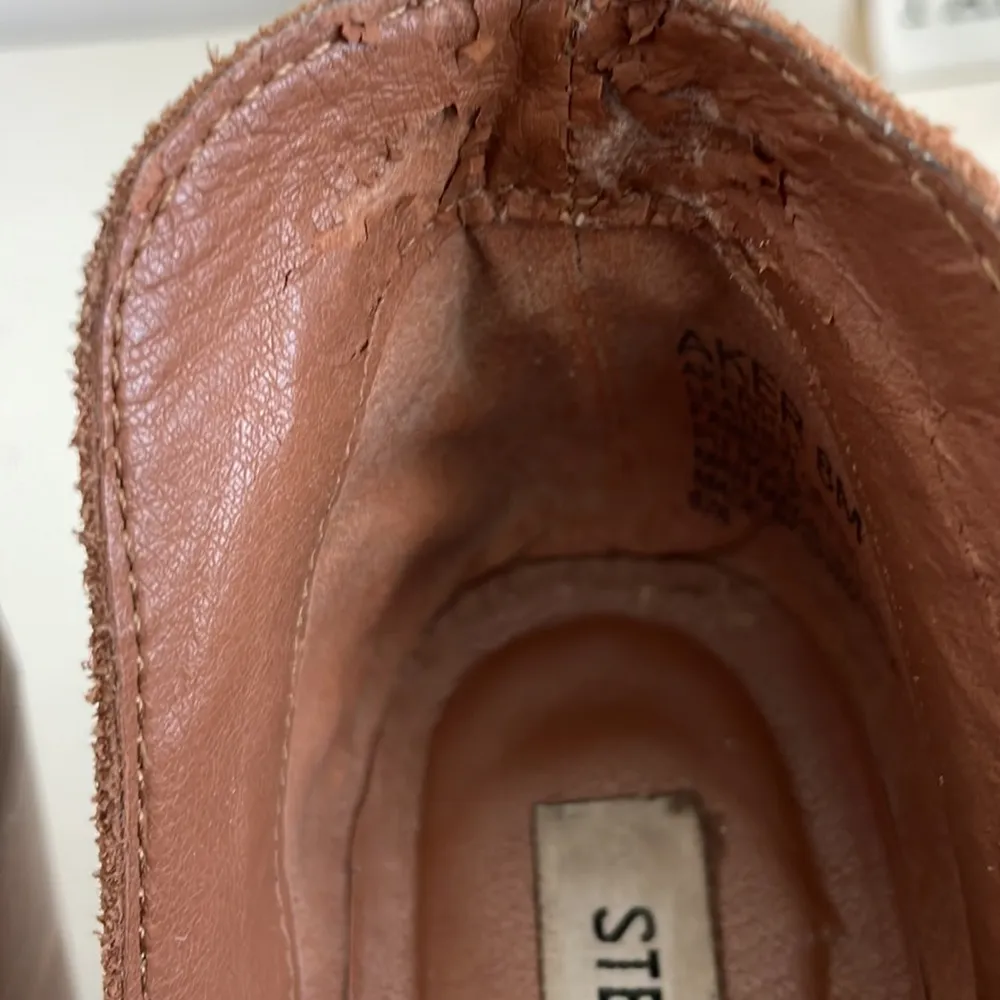 Steve Madden Women’s Brown Suede Pull-On Almond Toed Bootie - 3.5” Heel - Size 8 - Image 8