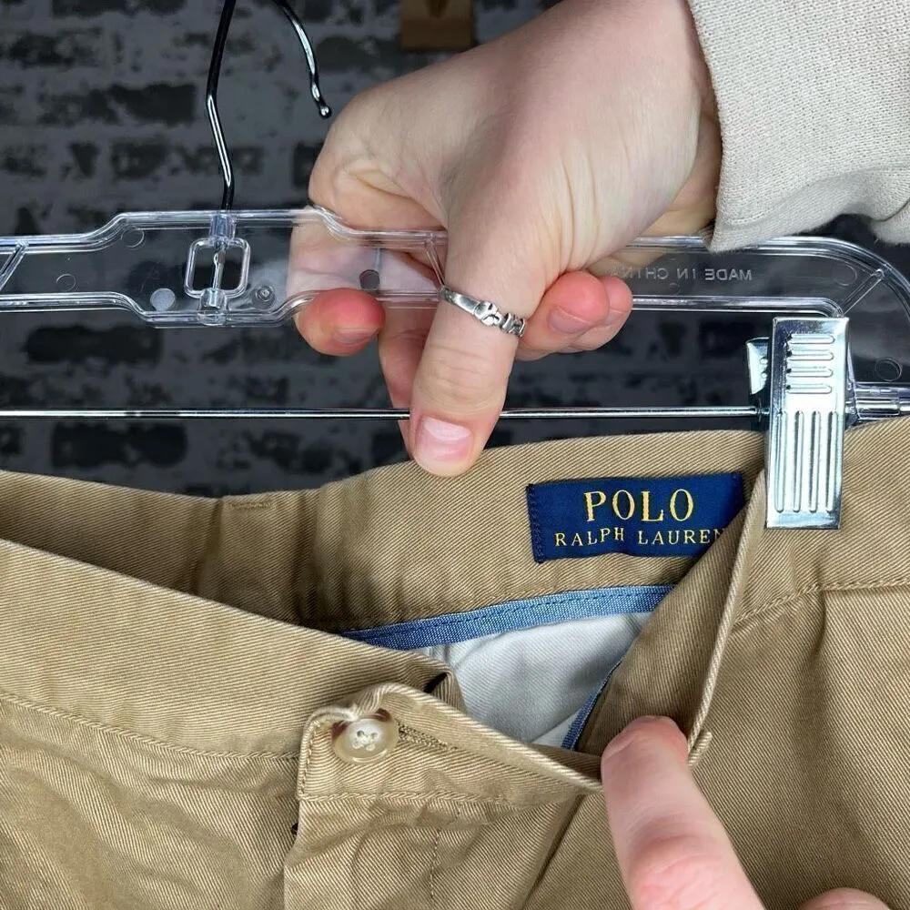 Polo Ralph Lauren | women blue label khaki shorts - Image 3