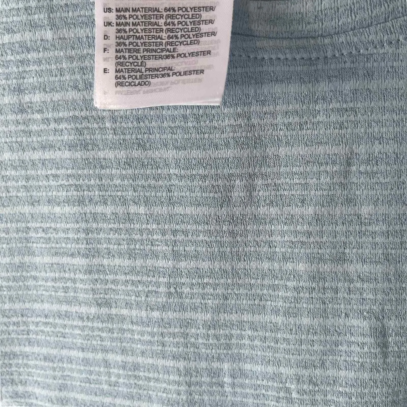 Adidas Size Small Light Blue Clima Chill Tank Top Open Back‎ - Image 8