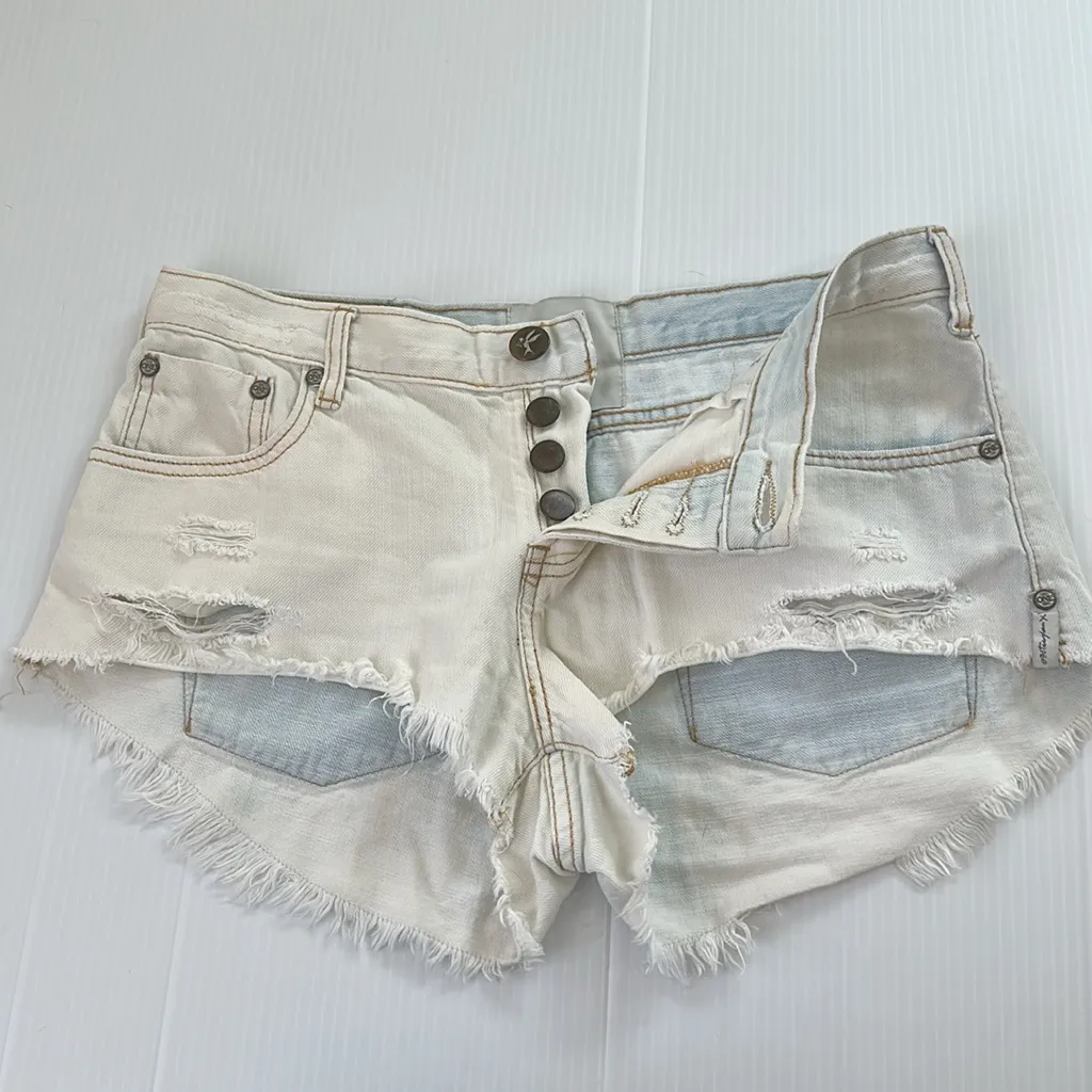 One Teaspoon Low Waist Bonita Shorts, 28” - Image 9