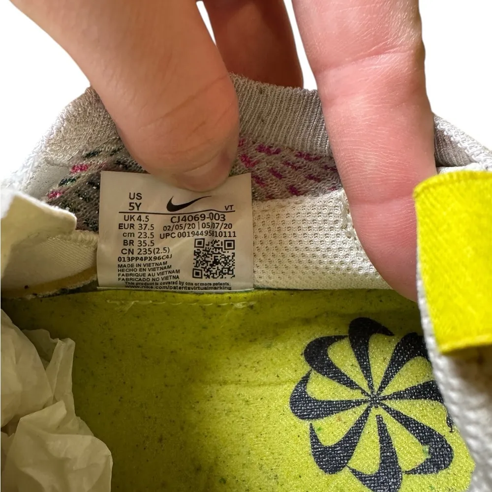 NIKE AIR VAPORMAX 2020 FK FLYKNIT (GS) "MULTI" SZ 5Y-WOMENS SZ 6.5 [CJ40… - Image 6