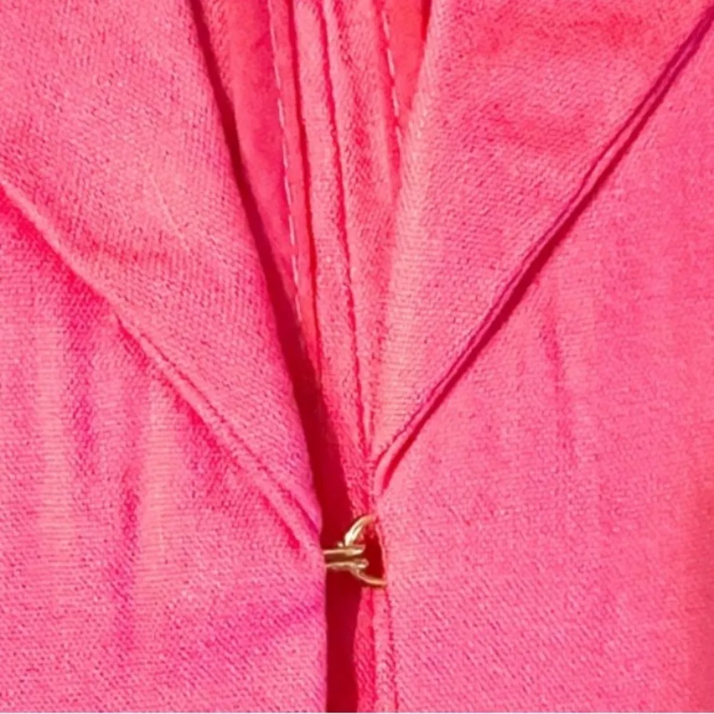 🩷House of Harlow 1960 Cropped Double Breasted Blazer / Hot Pink, Size Small Pink - Image 8