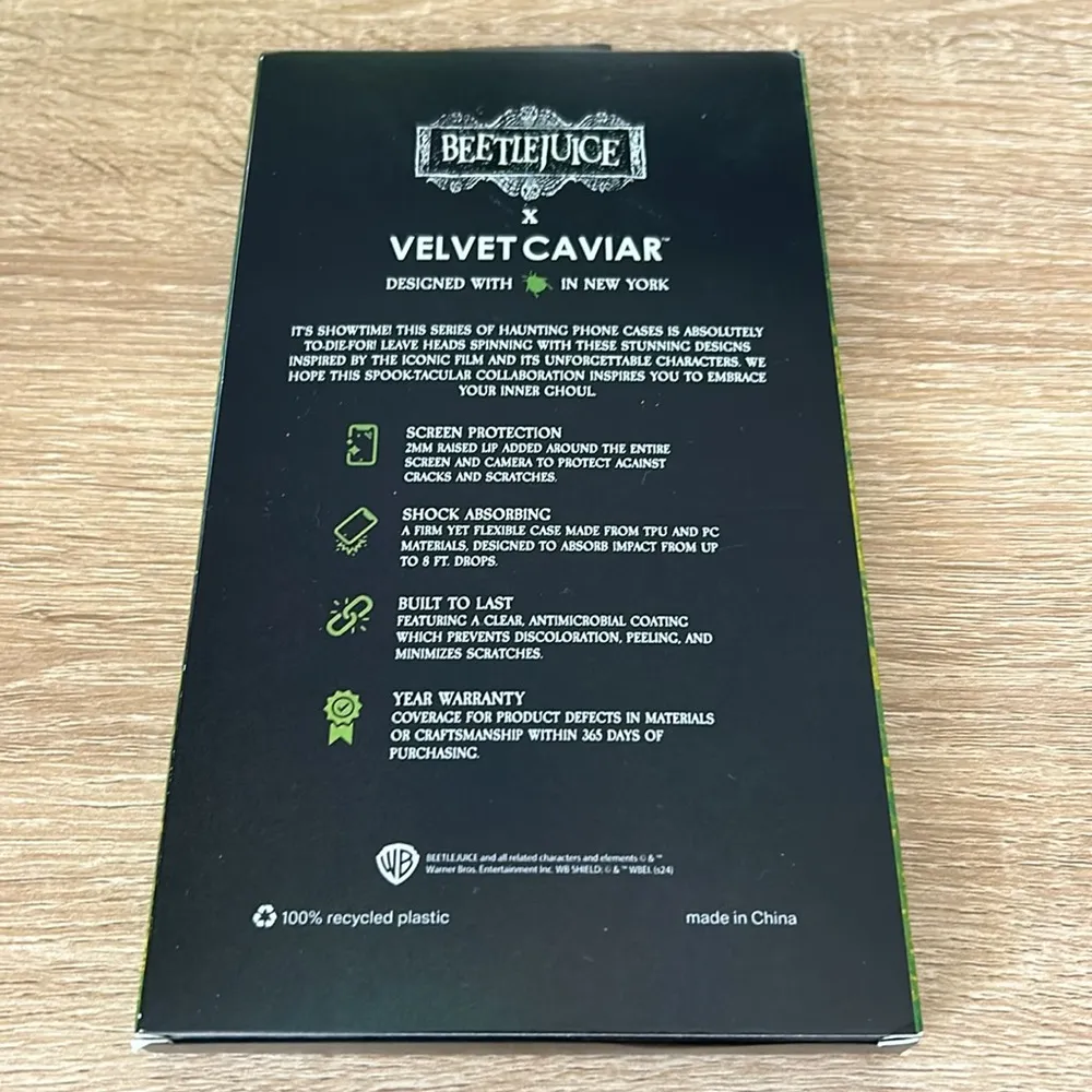 Velvet Caviar  Beetlejuice Bows iPhone Case - Image 3