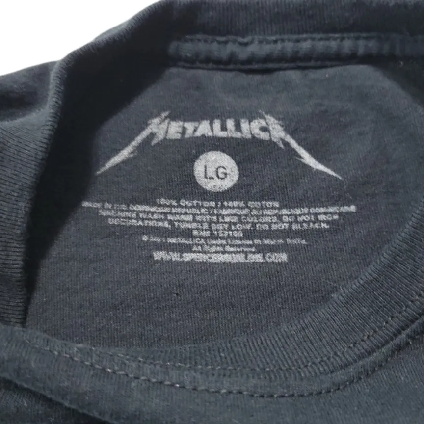 Shirt Size Large Ride The Lightning Graphic Print T-Shirt Band Tee EUC Unisex - Image 4