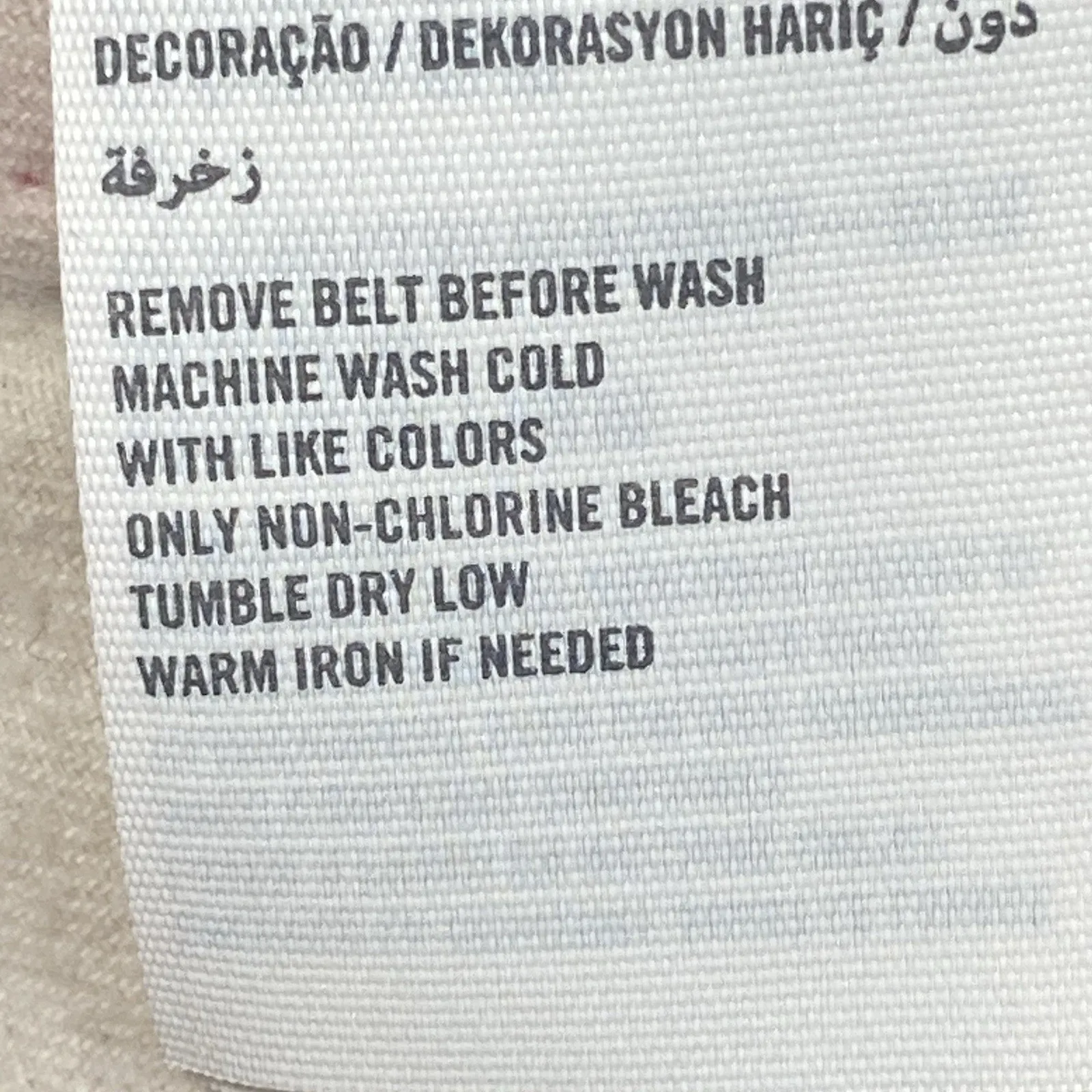 Abercrombie Fitch Shorts Women’s Size 30 30x7.5 Pink Coral Button Fly Chino - Image 7