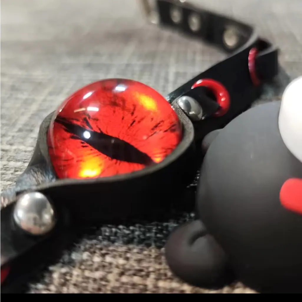 Black and Red Bear Choker - Image 3