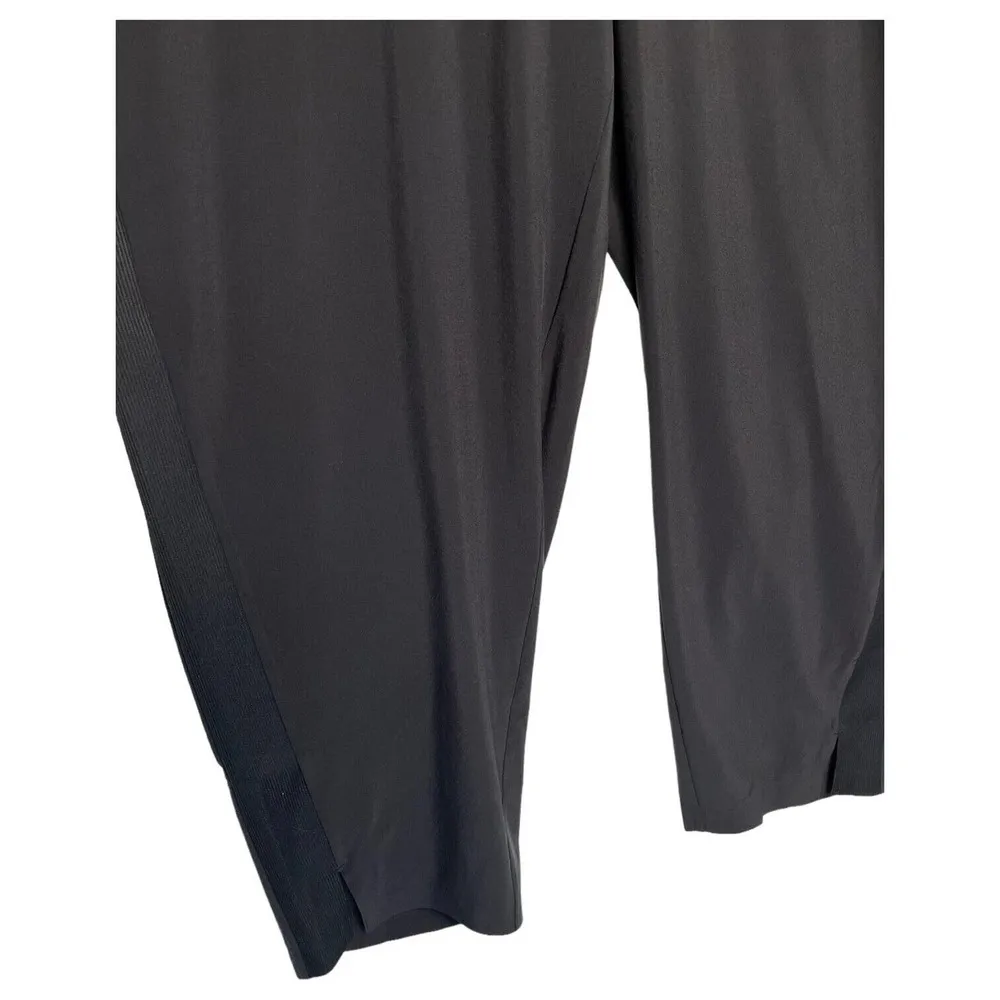 New Athleta Pants Womens 20 Brooklyn Mid Rise Ankle Lightweight Cropped Black - Image 3