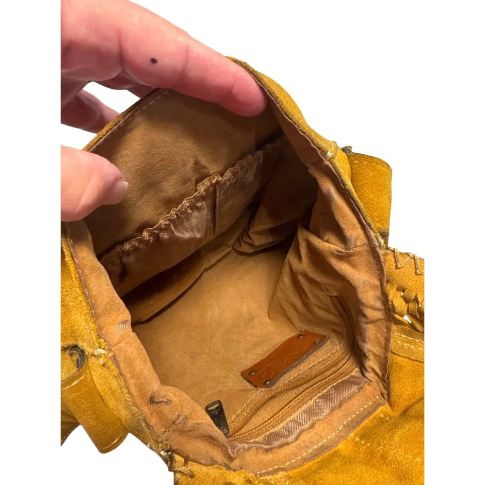 Patricia Nash Womens Brown Leather Suede Hobo Shoulder Bag SKU 7280 - Image 11