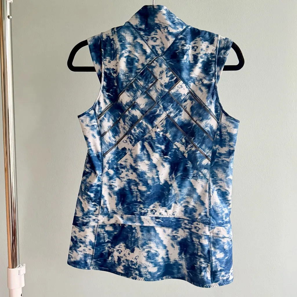 Lululemon Light Speed Vest Sea Side Silver Fox Alberta Lake Blue | Size 6 - Image 9