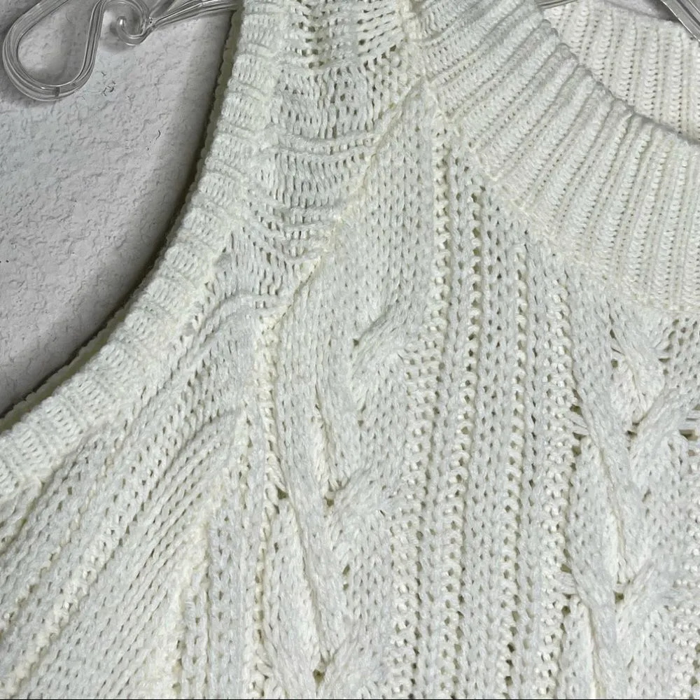 Papaya Cold‎ Shoulder Sweater - Image 4