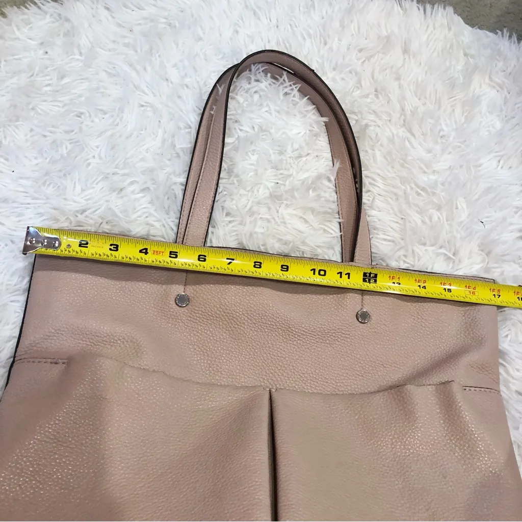 Steve Madden‎ Faux Leather Tote Bag Blush Pink - Image 11