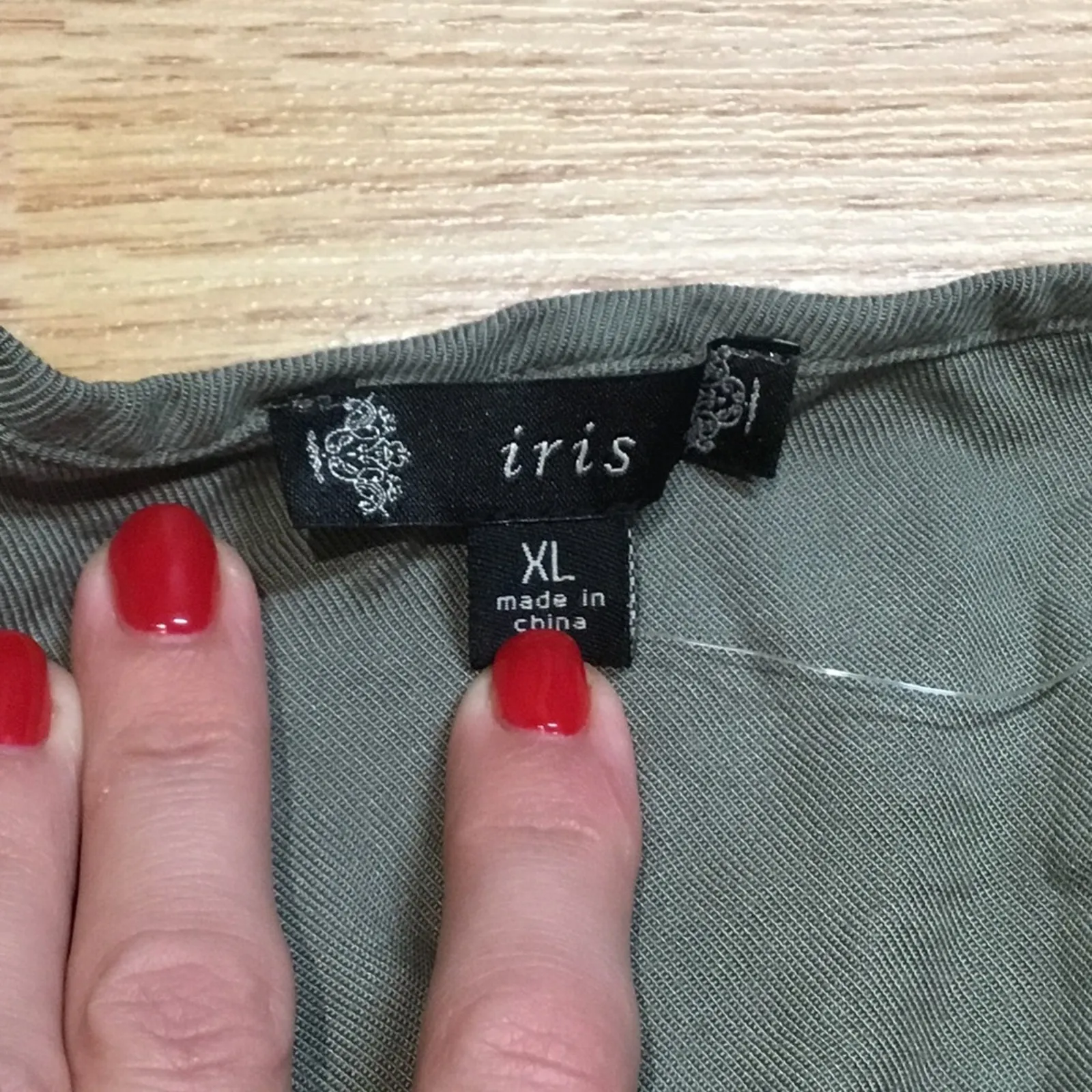 Iris basic NWT  Olive Green Romper - Image 4