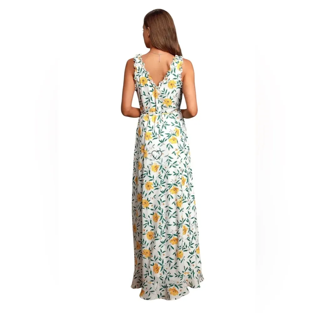 If By Sea x Anthropologie Wrap Dress - Image 5