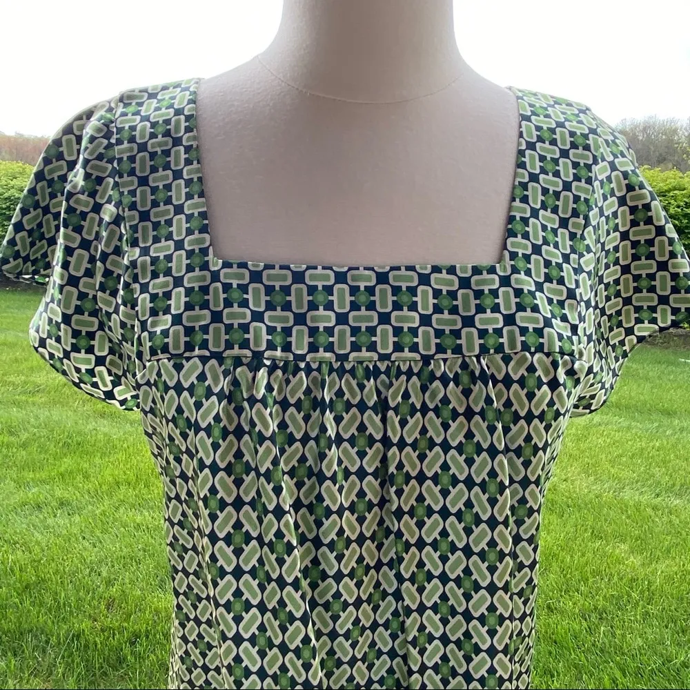 Banana Republic Square Neck Silk Blouse - Image 6