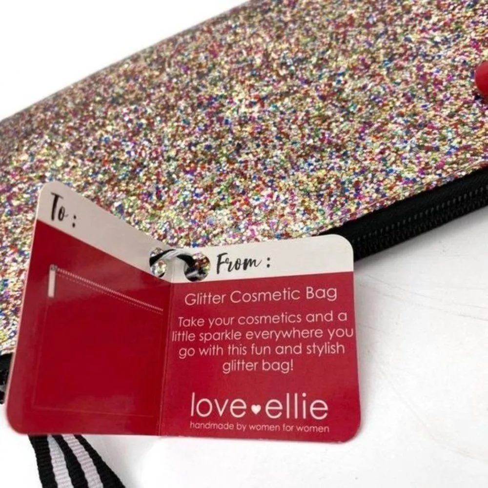 Onyx Onxy Glitter Cosmetic Bag New - Image 6