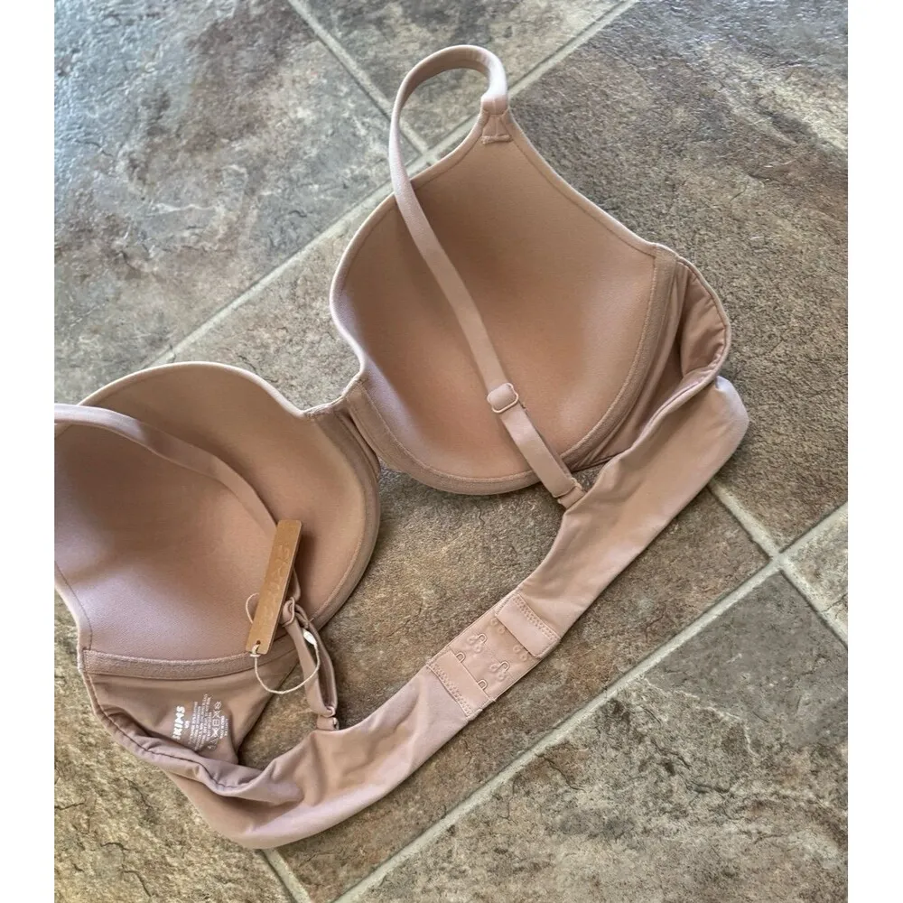 Skims Fits Everybody T-shirt Demi Bra Mica Size 44D - Image 5