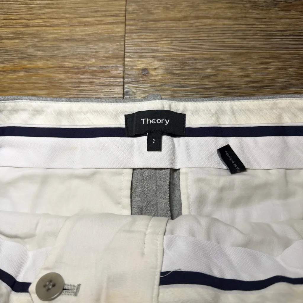 Theory Tailored Gray Trousers Size 2 Women’s Work Pants Business Casual Classic - Image 5