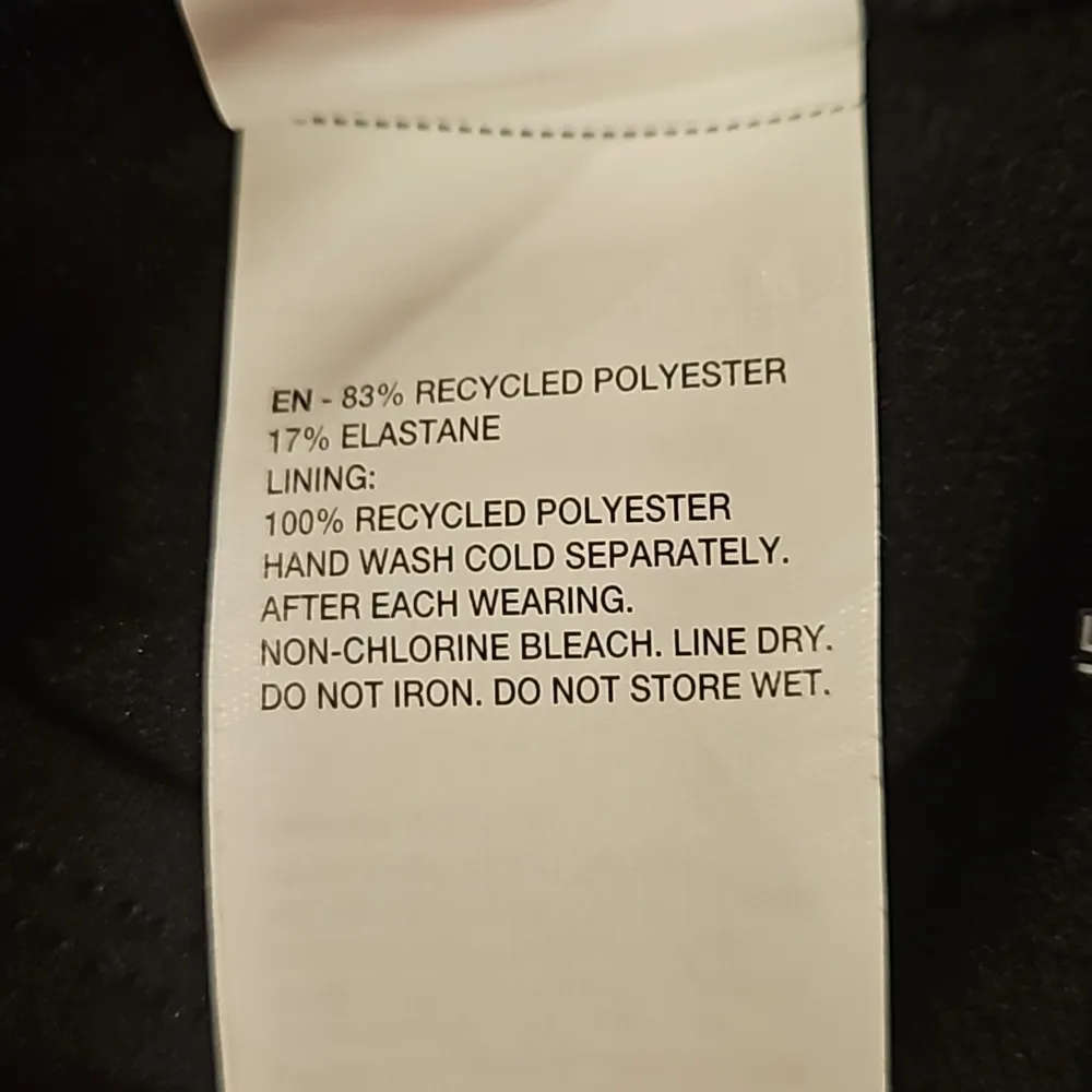 💕NIKE💕 U-Back One-Piece Swimsuit ~ Jet Black Large L NWT - Image 12