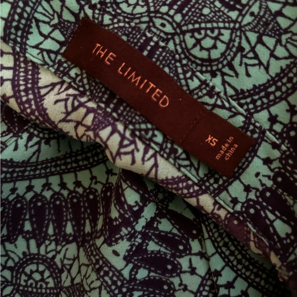 The Limited Teal and Navy Shirt Dress | XS | EUC - Image 8