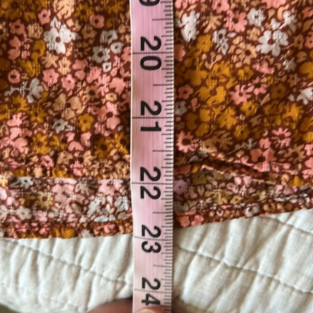 Universal thread fall floral cottage balloon sleeve top small​​ - Image 11