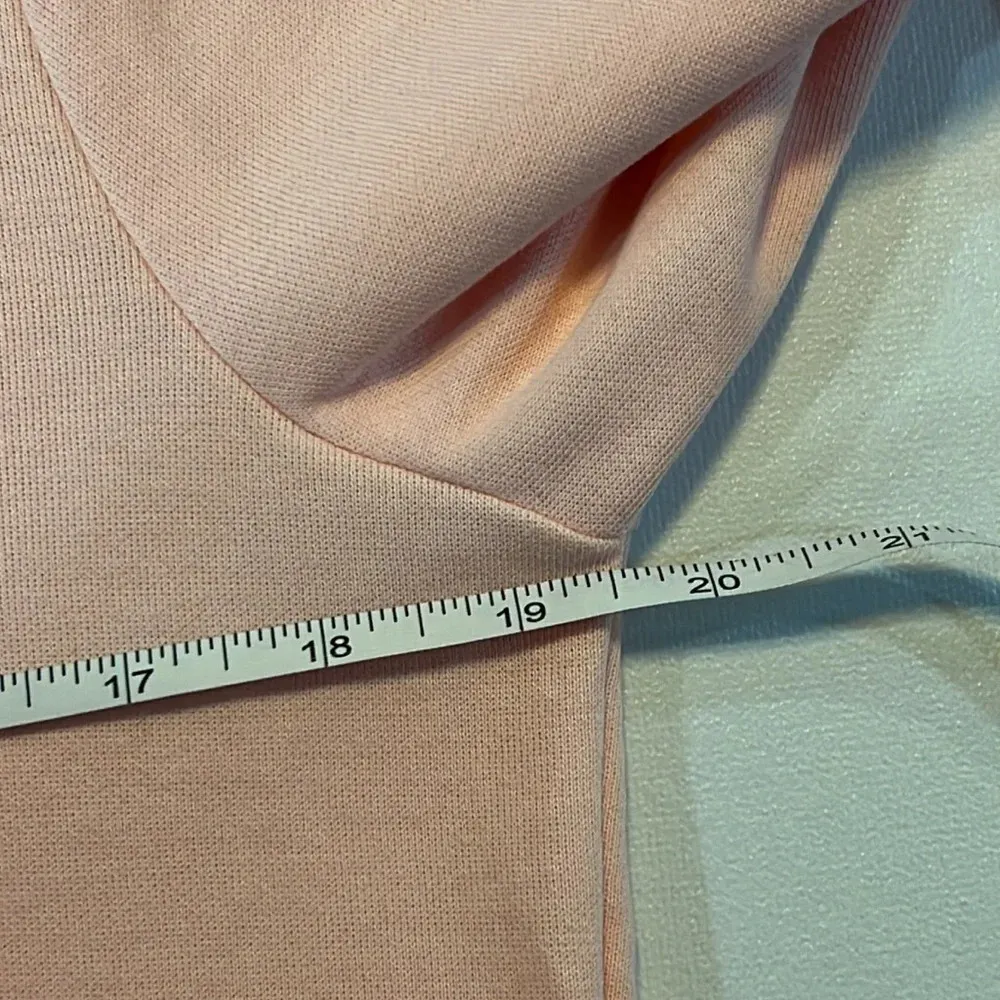 NWT Free Assembly Women's Pleated U Neck Mini Dress size Medium. Pink - Image 8