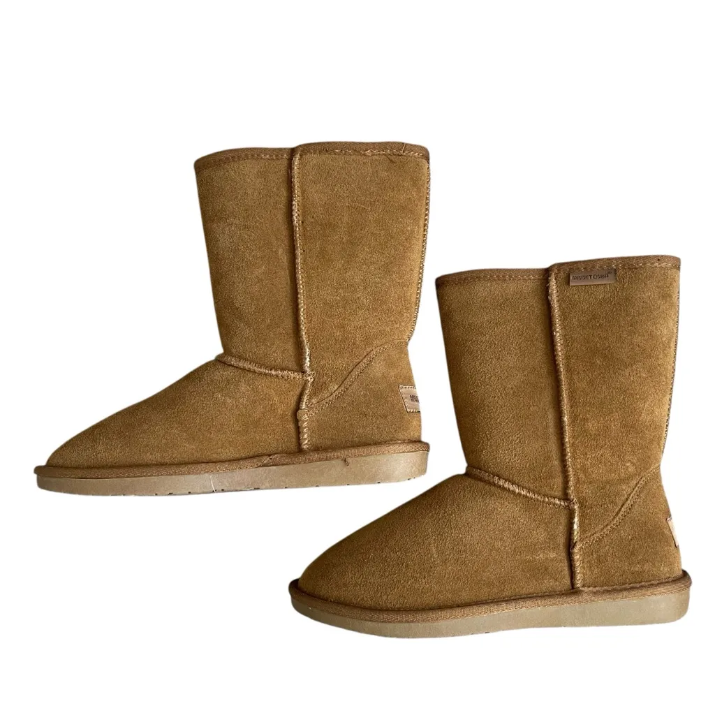 Minnetonka Callahan Suede Boots Sherpa Lining Women’s Size 8 Water Resistant - Image 8