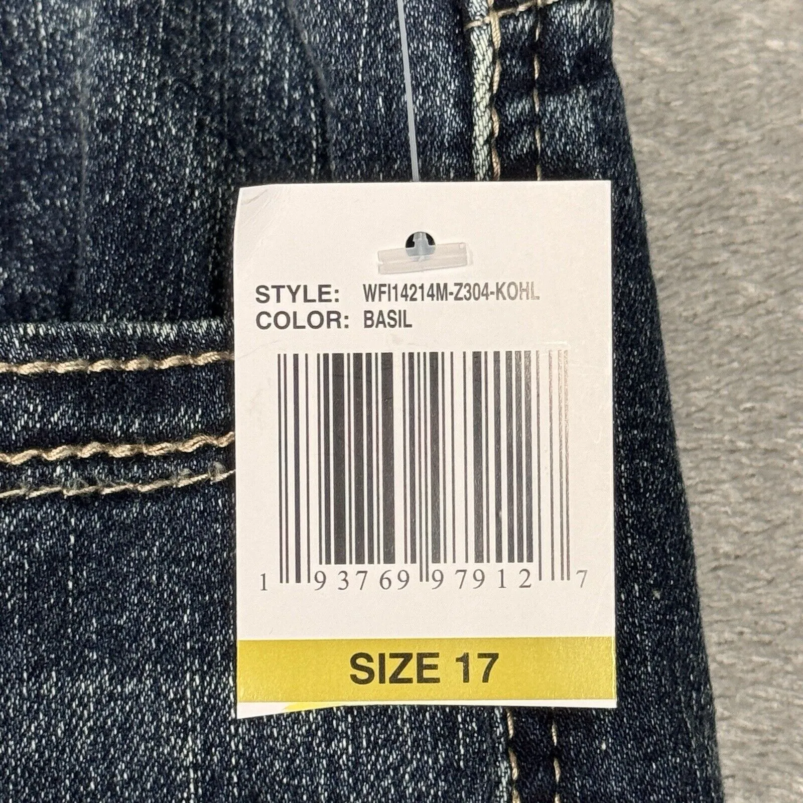 Wallflower Jeans Women 17 33 Blue Luxurious Curvy Fit 23.5" Crop Casual Everyday Size undefined - Image 13