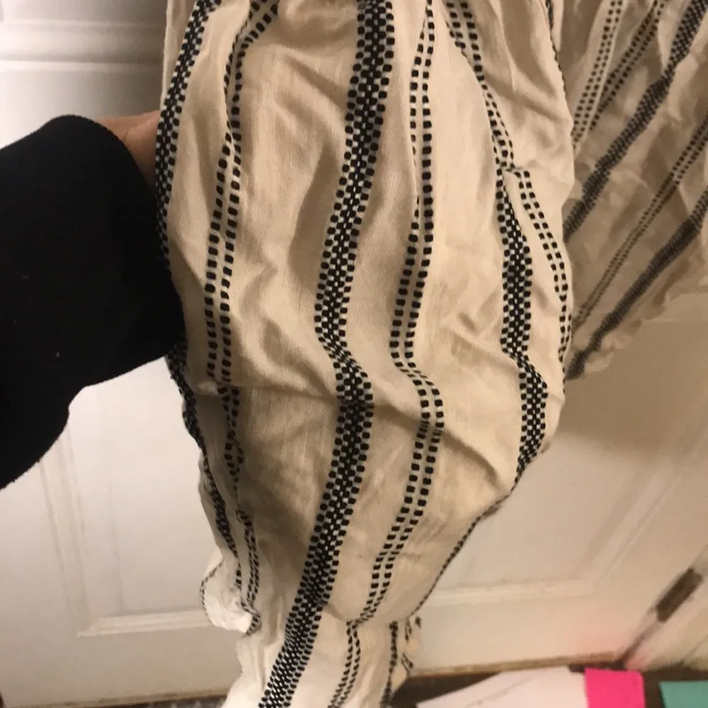 LOFT boho striped romper - Image 7