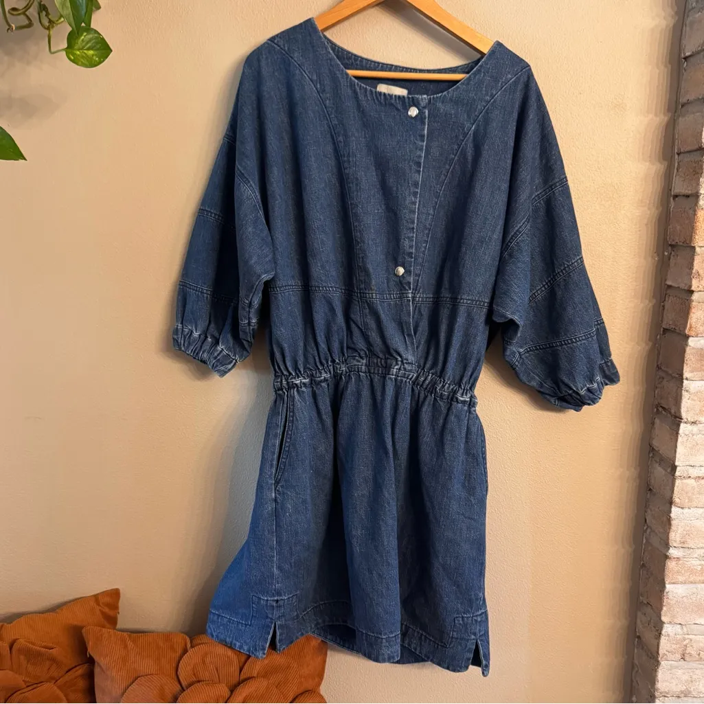 RACHEL COMEY Holt Denim‎ Dress - Image 3