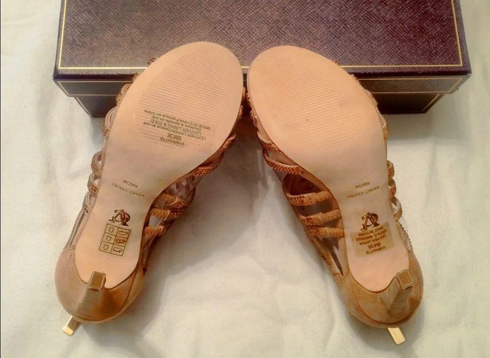 VInce Camuto Signature Brigitte Tan Suede Size 6M - Image 4