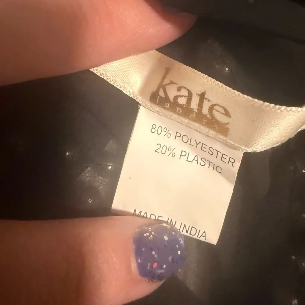 Kate Landry Black Sheer Cover-Up - Image 6