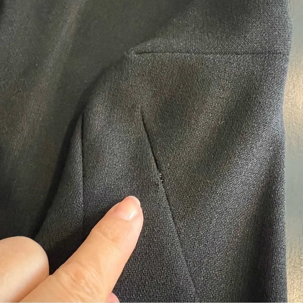 DOLCE&GABBANA 1998 VINTAGE BACKLESS MIDI TWEED DRESS, Black, size IT40/ US4 - Image 13