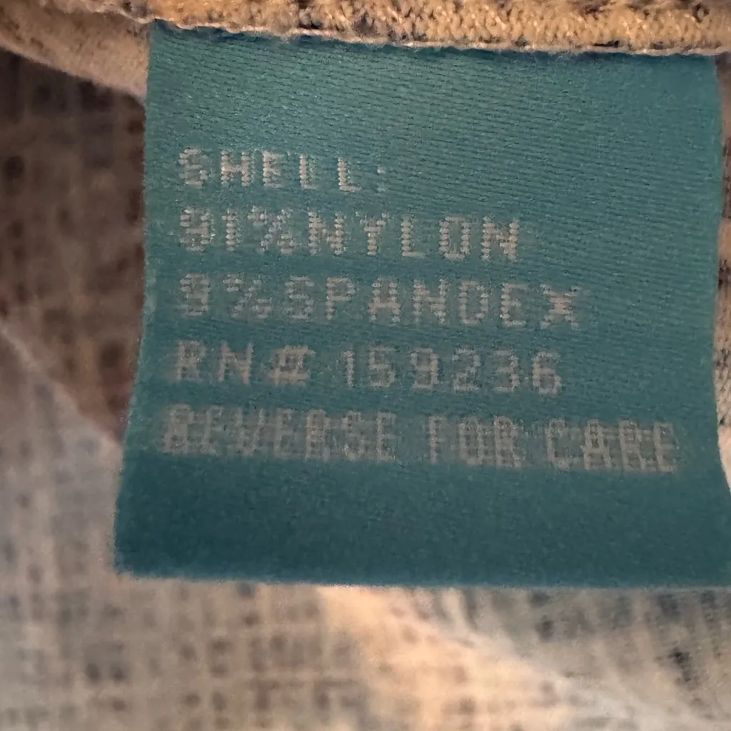 J McLaughlin Durham Ruffle Top Catalina Cloth in Splatter Grid Blue- Medium - Image 5