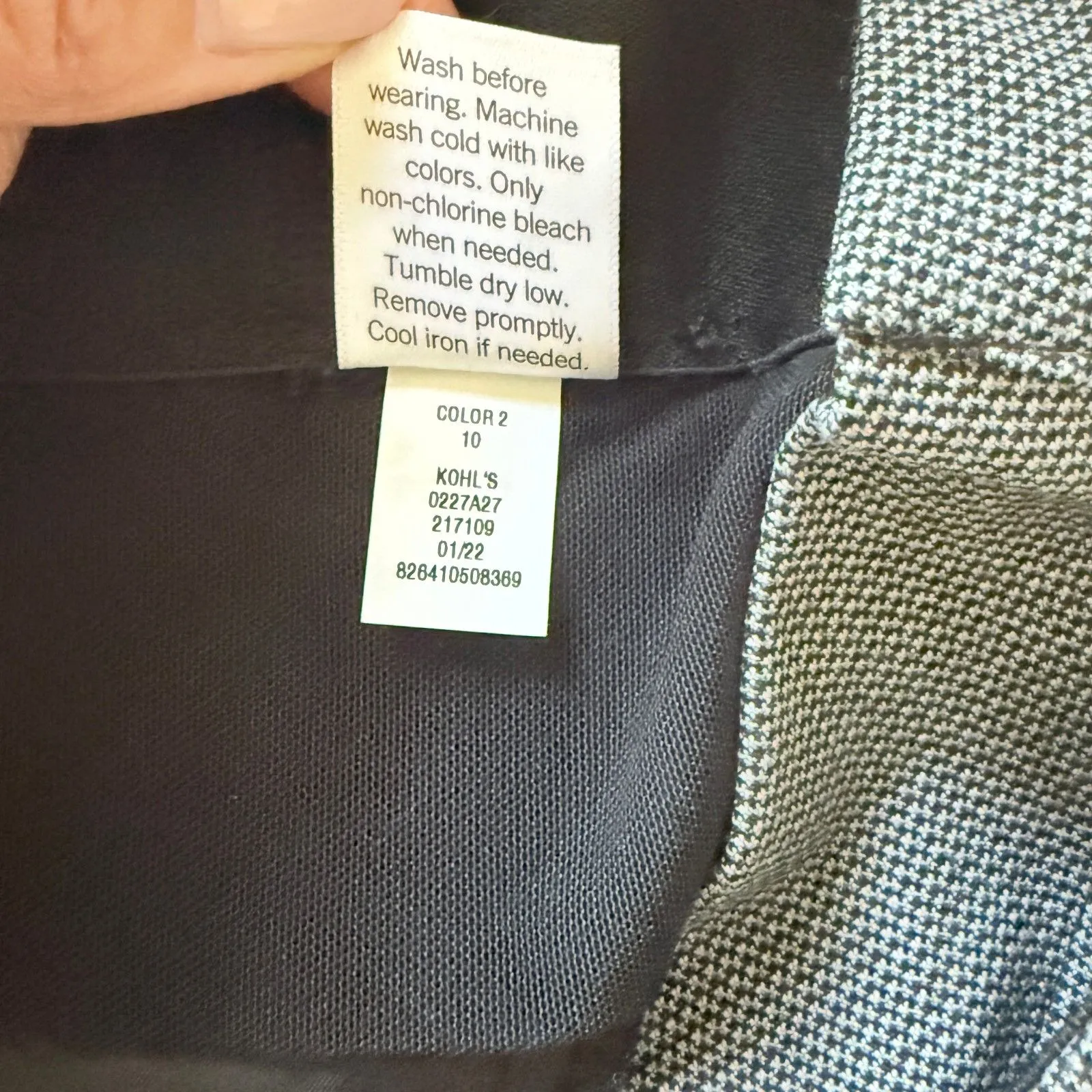 NWT Nine West Bootcut Dress Officecore Business Career Gray Pants Sz 10 - Image 6