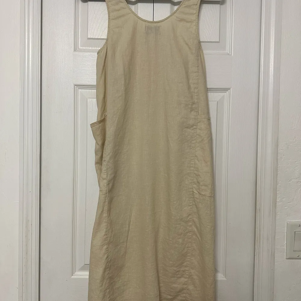 Khaki button‎ down maxi dress - Image 5