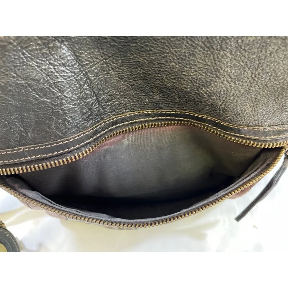 Fossil Women's Black Genuine Leather Crossbody Purse SKU 6147 - Image 4