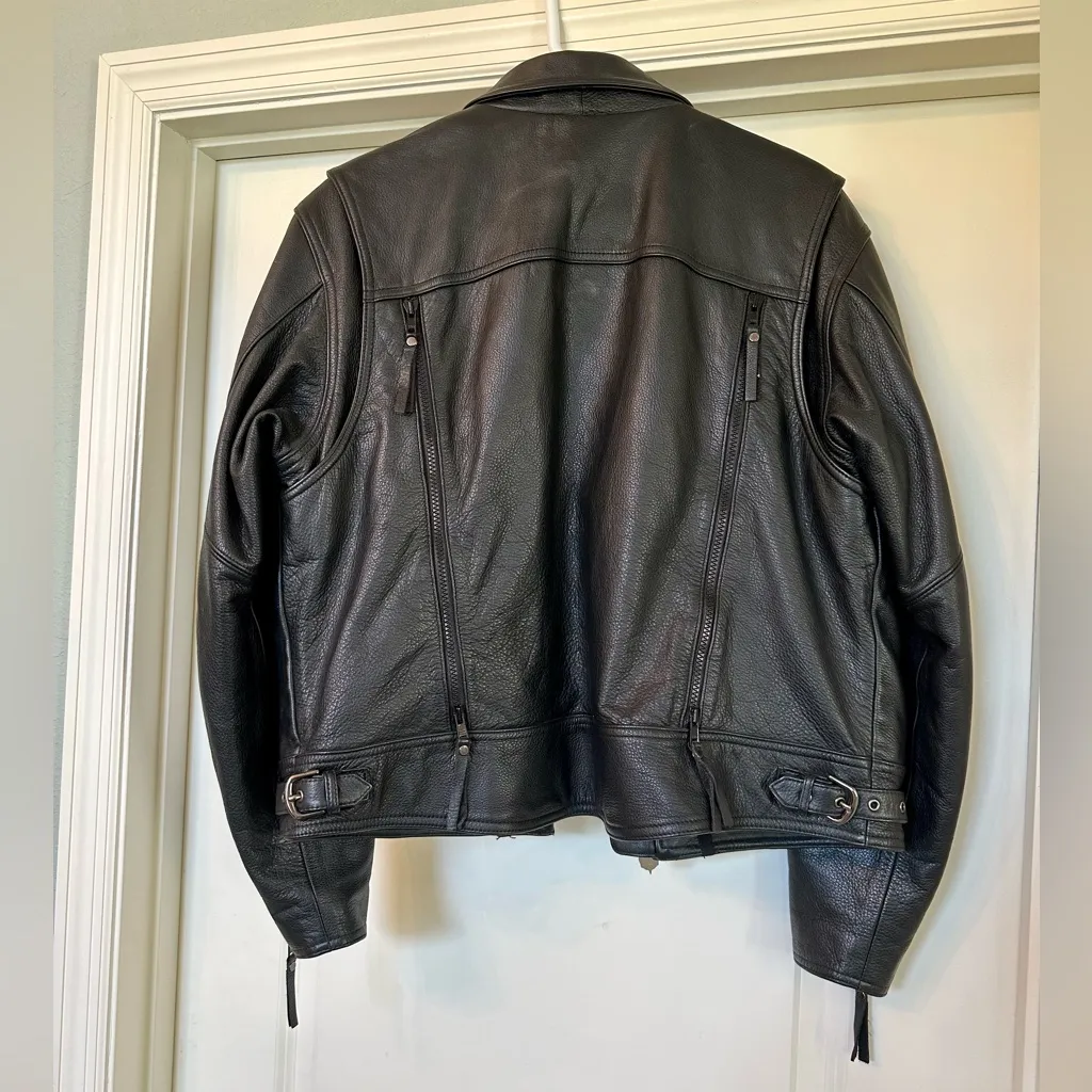 Harley Davidson - Leather Jacket with Removable Fleece Lining - BRAND NEW! - Image 3