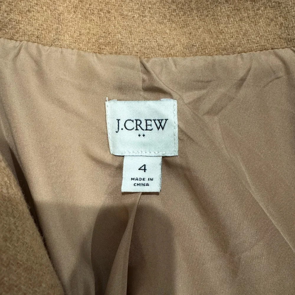 J. Crew Tan Trench Coat Classic Style - Image 3