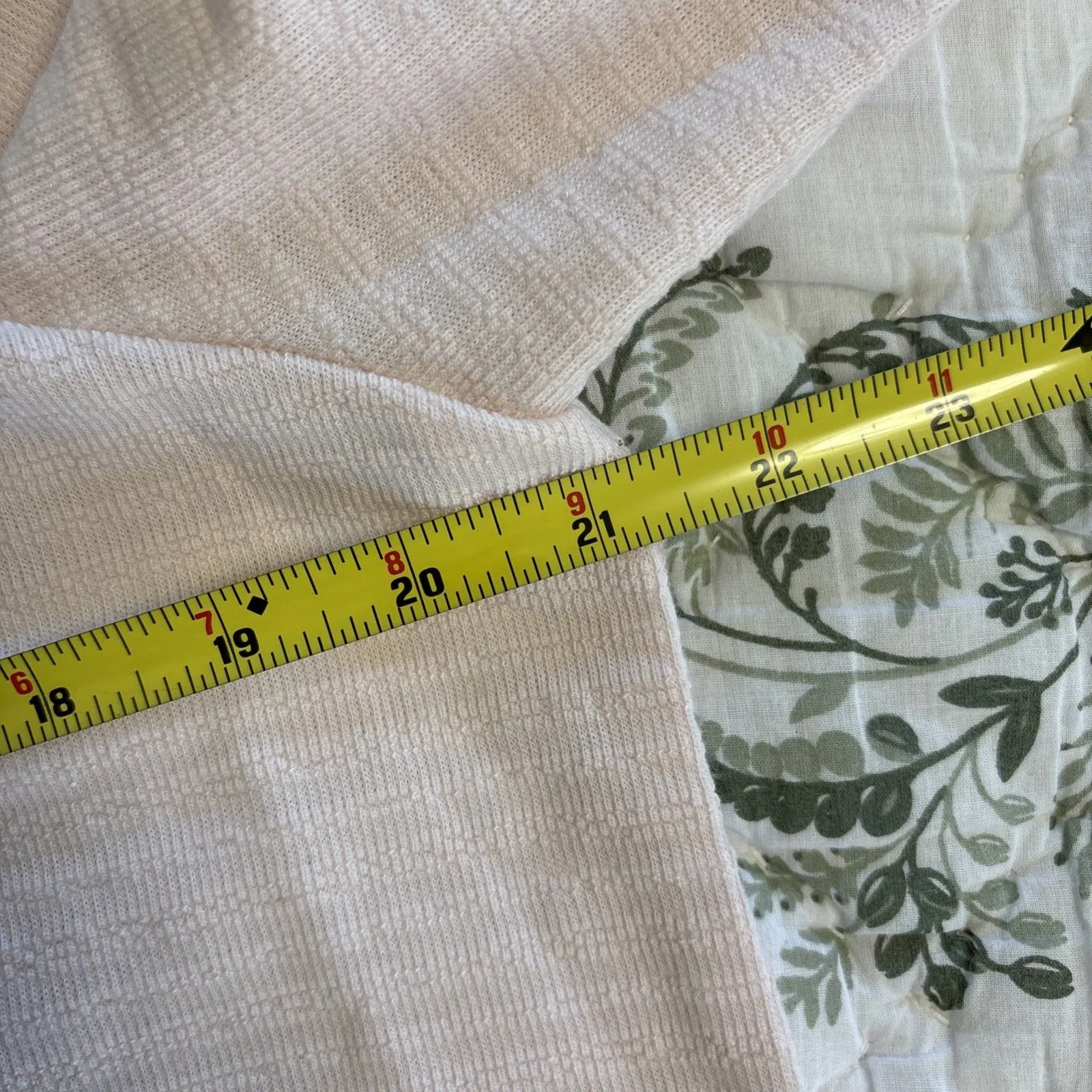 Chicos Pink Pocket Long Sleeve V-neck Henley Casual Minimalist Warm 2 Large - Image 6