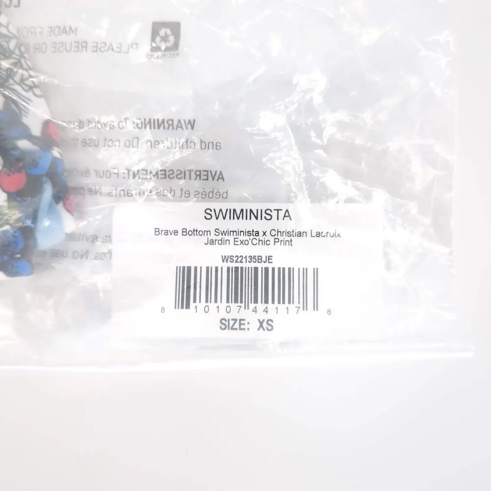 Swiminista x Christian Lacroix Bikini Bottom Jardin Exo'Chic Print NWT - Image 3