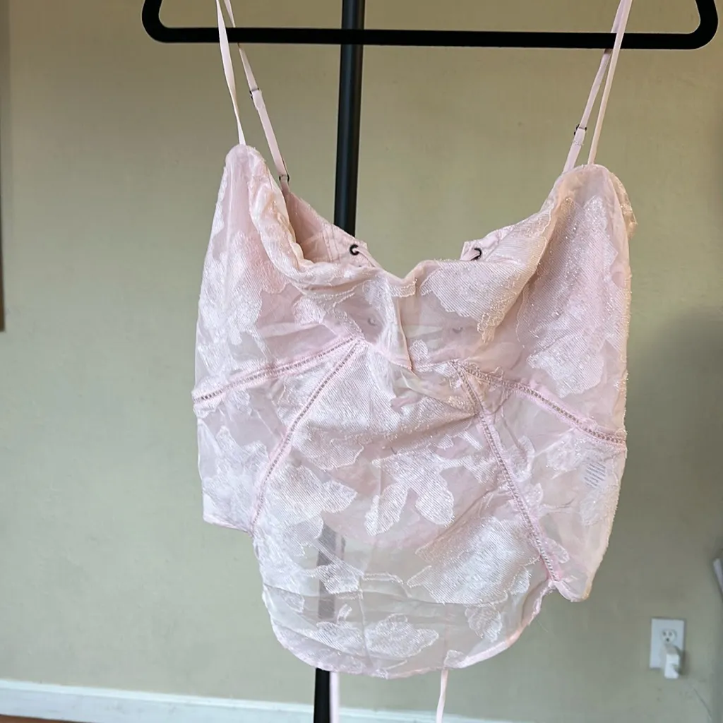 House of CB LISETTE‎ top size L NWOT pink - Image 3