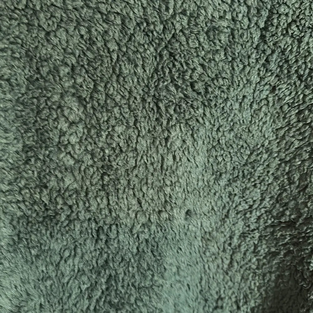 Time and Tru Green Fuzzy Fleece Sweater Sequin Fox Head Christmas Holiday Large - Image 10