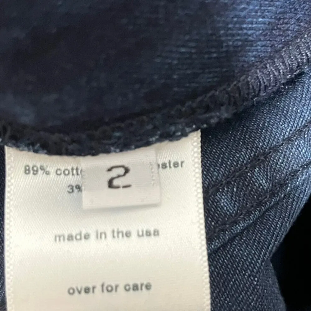 RACHEL COMEY Fetter Pants In Dark Indigo Stretch Cropped Slim Women’s Size 2 - Image 11