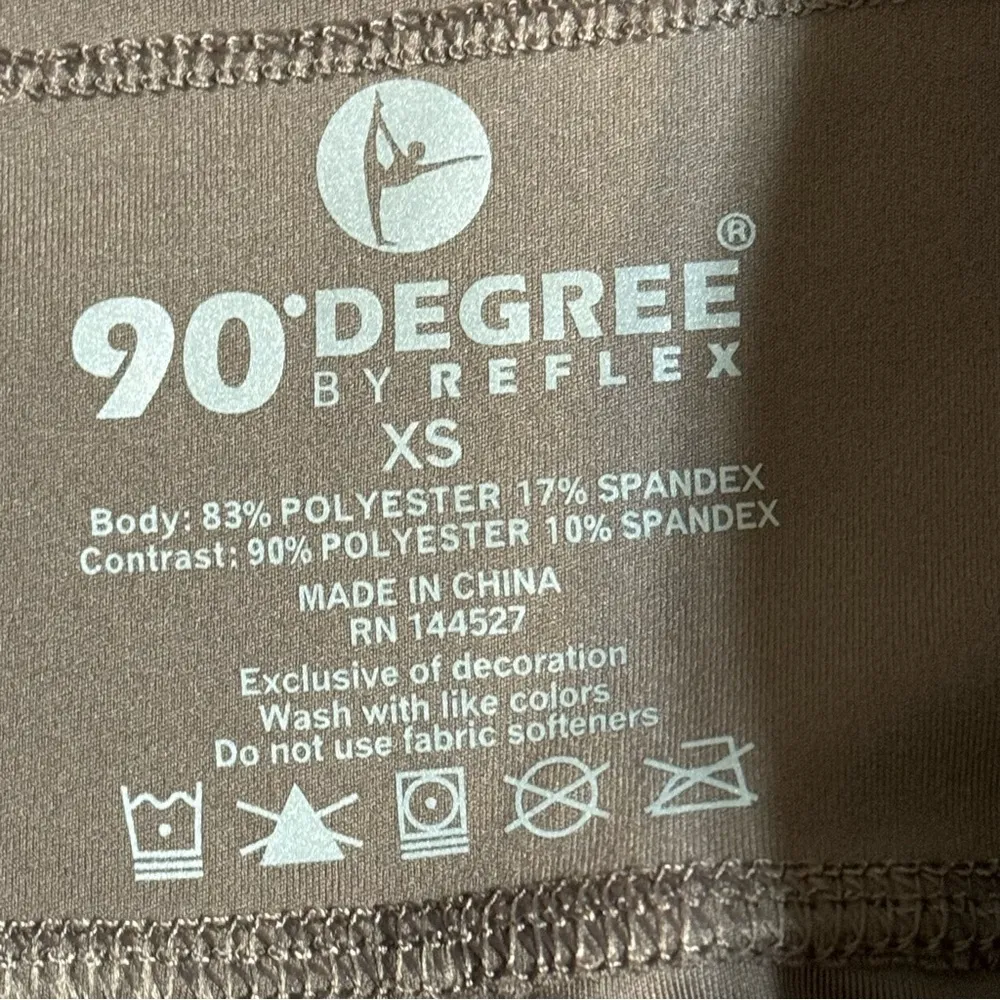 90 Degree By Reflex High Rise Interlink Bike Shorts Size XS - Image 9