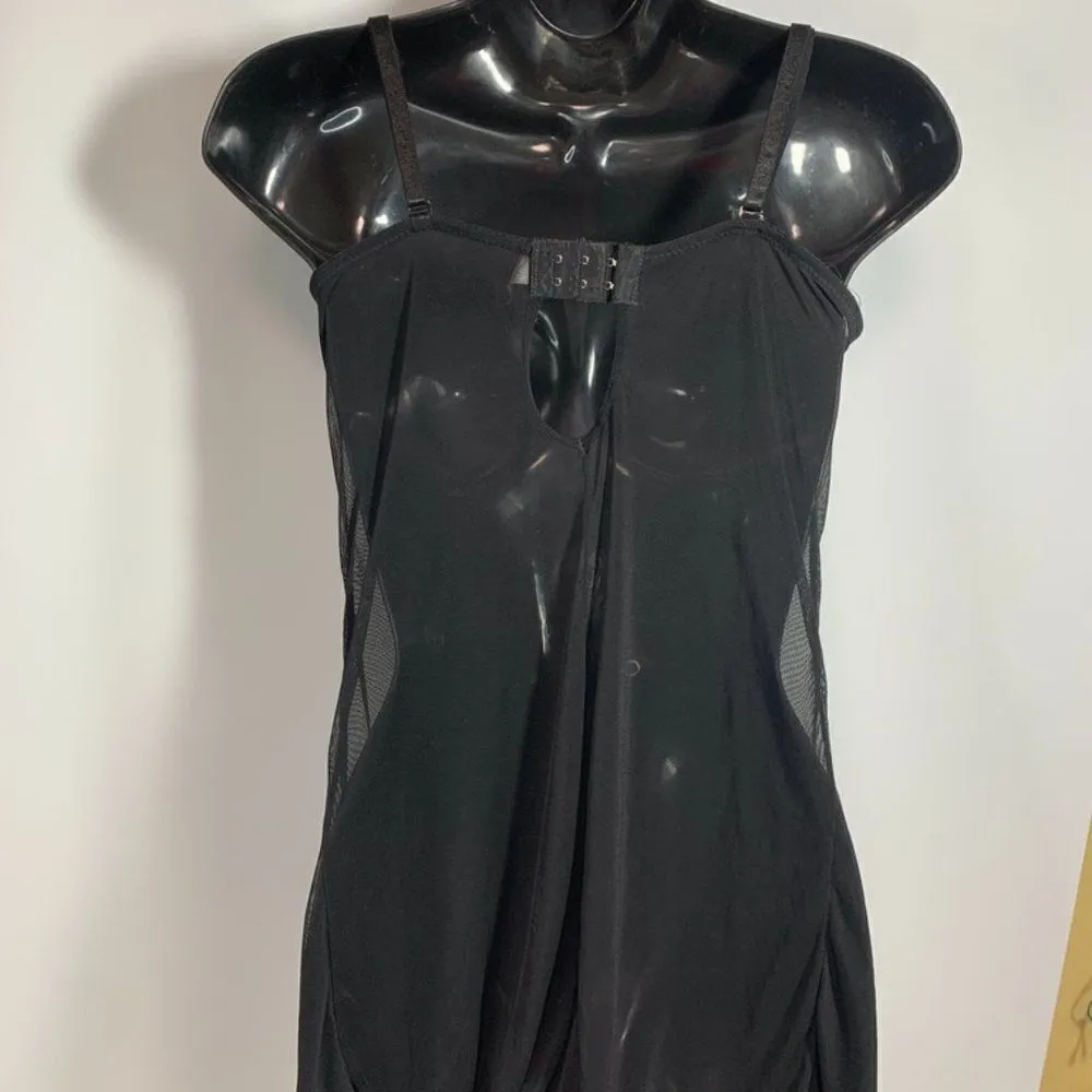 Jezebel Full Support Bra Top Chemise Black Size L - Image 3