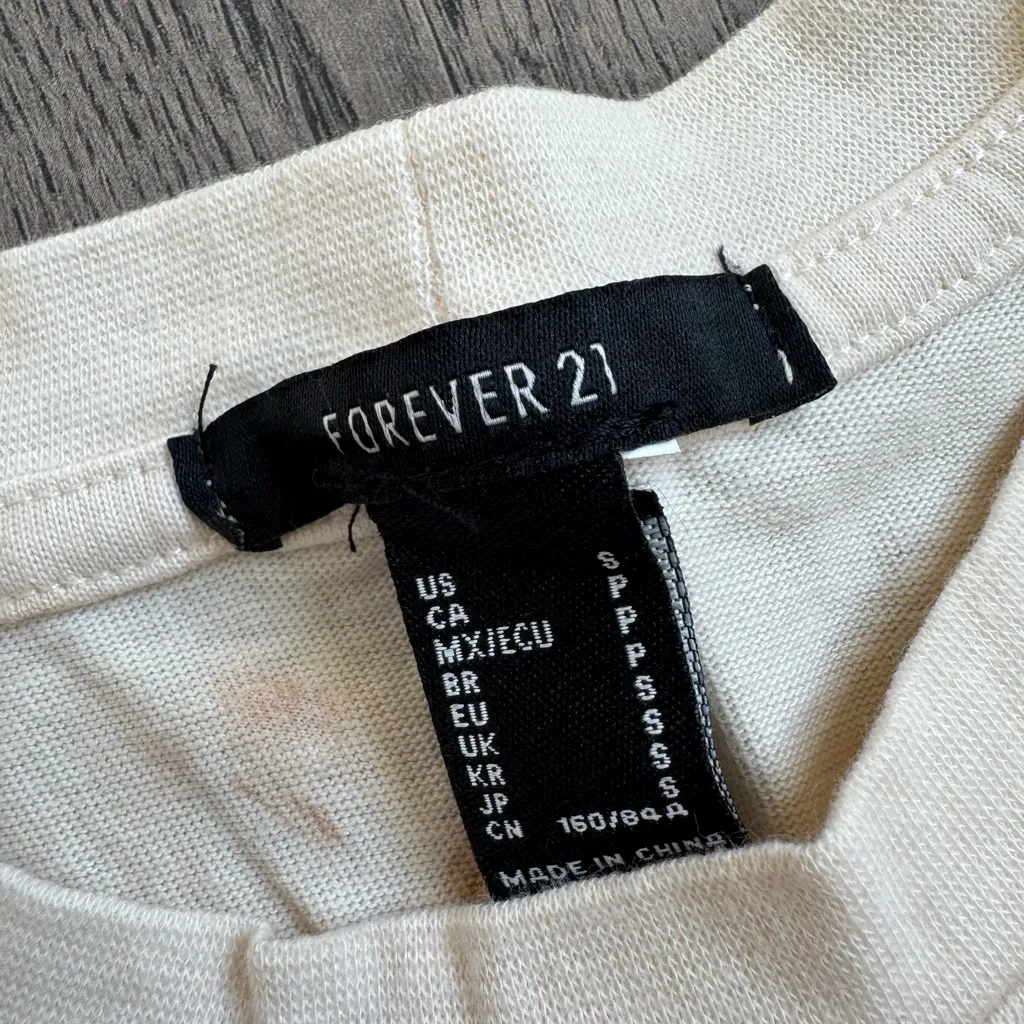 Forever 21 Basketball Champions Crop Tank- Size Small - Image 2