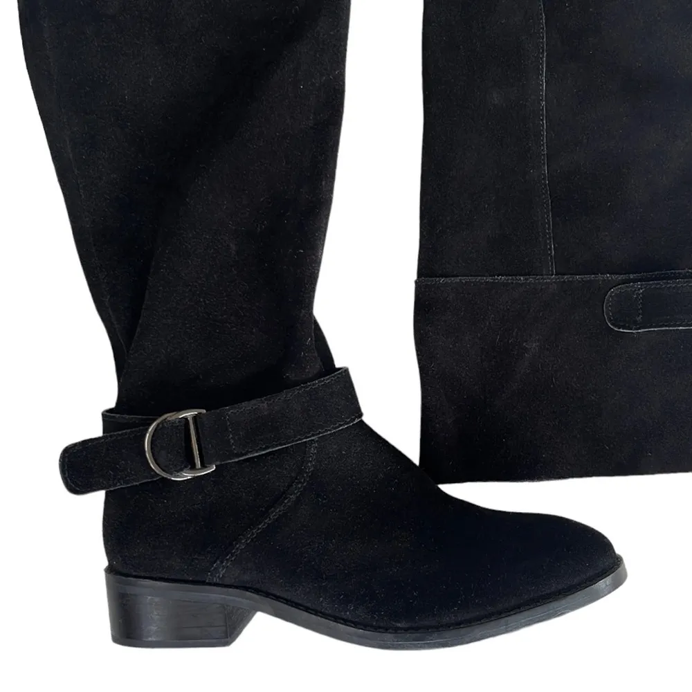 EUC ASOS Leather Over The Knee Boots - Image 2