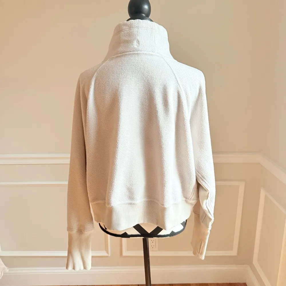 FREE PEOPLE MOVEMENT BY FP Westlake Pullover Sweatshirt Cream White Small - Image 5