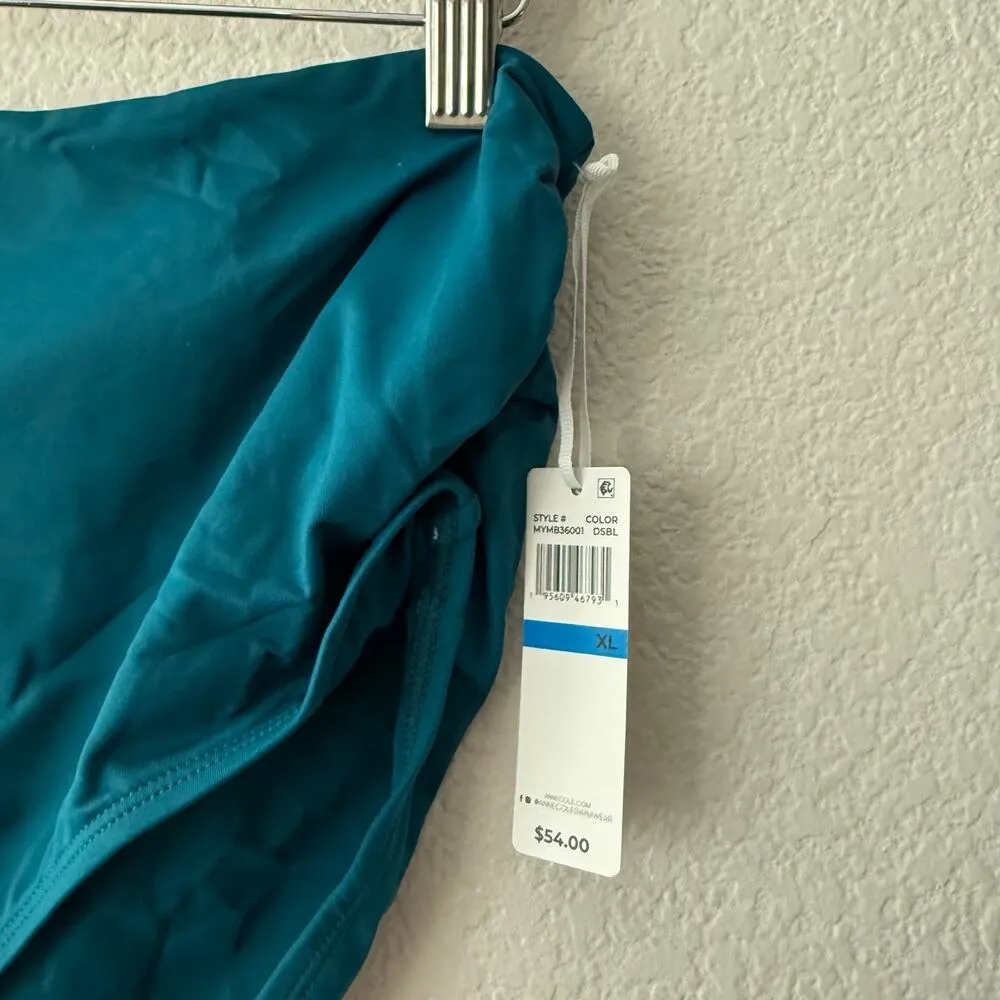 Anne Cole Live In Color Convertible High Waist Shirred Swim Bottoms Size XL - Image 8